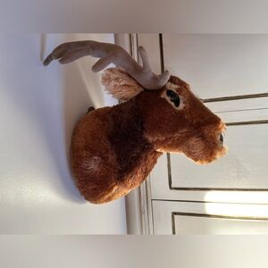 Adore 13" Mr Yosemite The Deer Buck Plush Stuffed Animal Head Wall Mount Decor